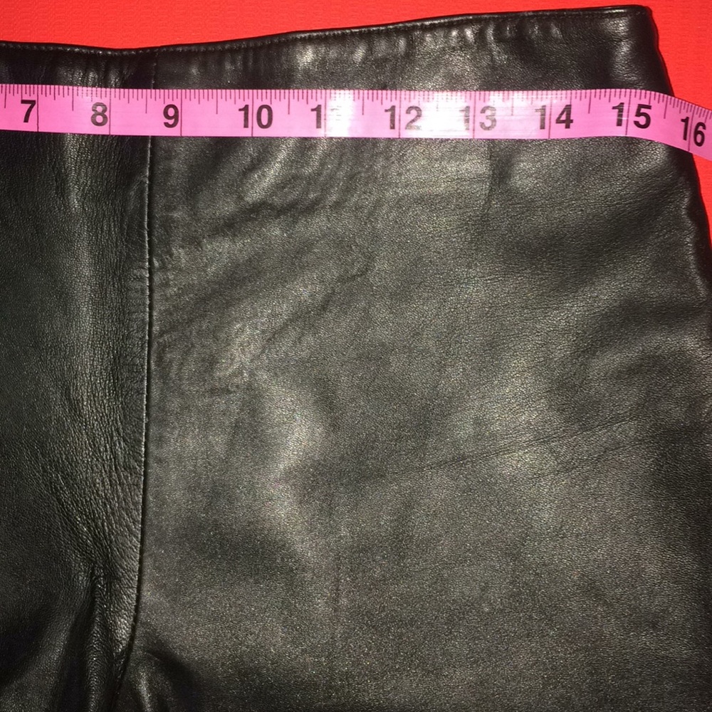 😻AMAZING HUGO BUSCATI COLLECTION LEATHER SHORTS😻 - Picture 5 of 8